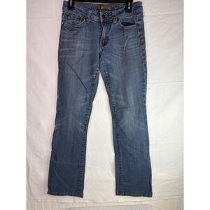 Reuse Jeans 27 Medium Wash Bootcut  flair Recyc--led Cotton Stretch Denim Blue